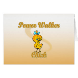 Cartão Pintinho Power Walker
