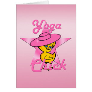 Cartão Pintinho Yoga nº 8