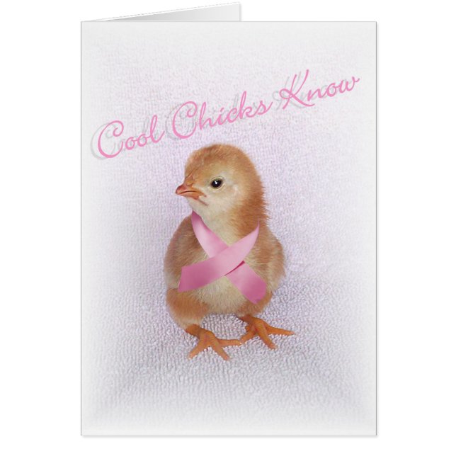 Cartão Pintinhos legal (Frente)