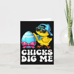 Cartão Pintinhos me entendam Páscoa Toddler Boys Felz pas