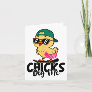 Cartão Pintinhos me entendam Páscoa Toddler Boys Felz pas
