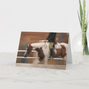 Cartão Pinto Inglês abstrato