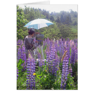 Cartão Pintor de Tremoço 5x7