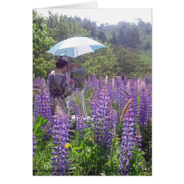 Cartão Pintor de Tremoço 5x7 (Frente)