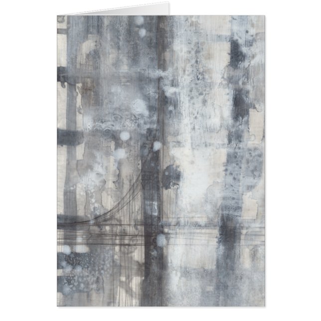 Cartão Pintura Contemporânea de Cinzas (Frente)