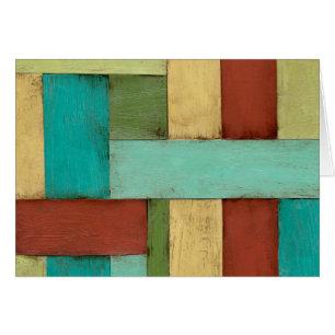 Cartão Pintura Costeira Multicolor