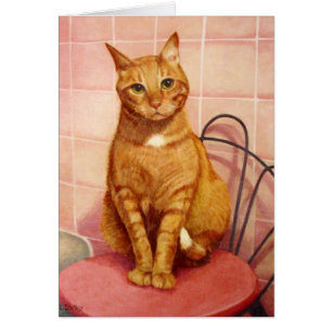 Cartão Pintura da mostarda