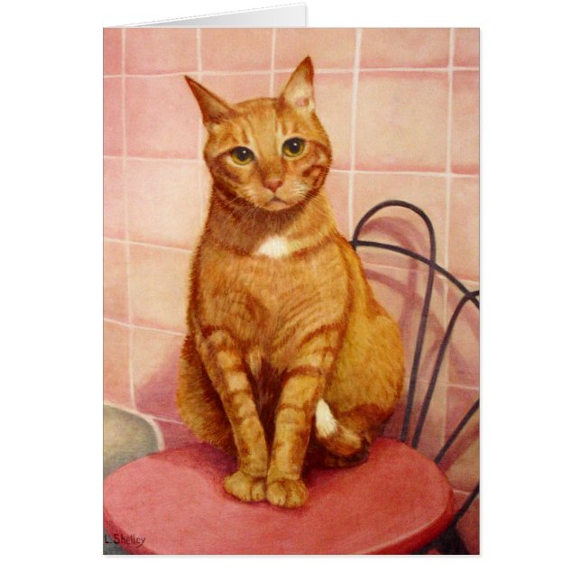 Cartão Pintura da mostarda (Frente)