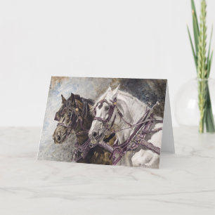 Cartão Pintura de Equipe de Rascunho