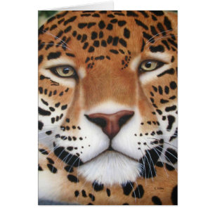 Cartão Pintura de Jaguar