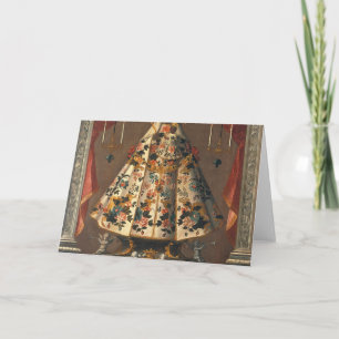 Cartão Pintura de Madonna Preta 1745