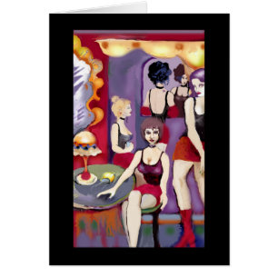 Cartão Pintura digital realizada en Photoshop con tablete