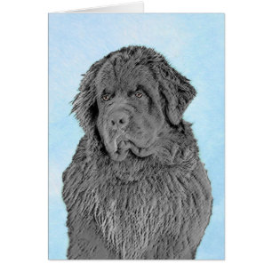 Cartão Pintura em Terra Nova - Arte Cachorra Original