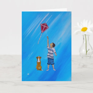 Cartão Pintura Mais Leve que o Ar por Alfred Fox