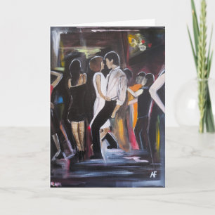 Cartão Pintura Mambo Night de Alfred Fox