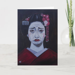 Cartão Pintura Maravilhosamente Triste de Alfred Fox