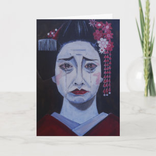 Cartão Pintura Maravilhosamente Triste de Alfred Fox