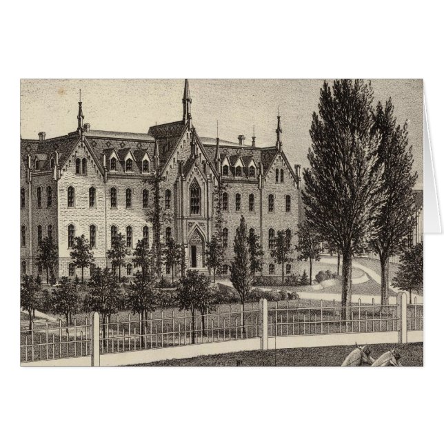 Cartão Pio Nono College & Normal School (Frente Horizontal)