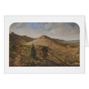 Cartão Pioche, o Condado de Lincoln, Nevada (1186)