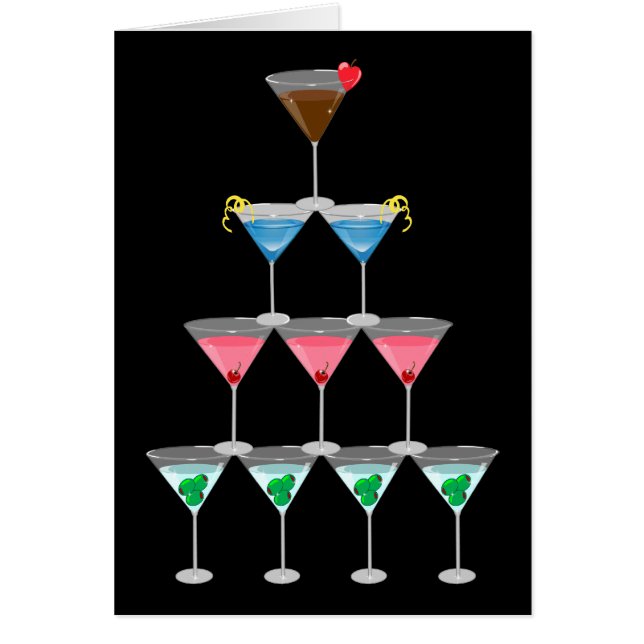 Cartão Pirâmide de Martini (Frente)