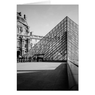 Cartão Pirâmide do Louvre 2
