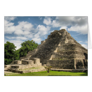 Cartão Pirâmide Mayan