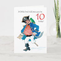 Pirata Divertida e Papagaio 10º Aniversário