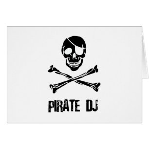 Cartão Pirata DJ