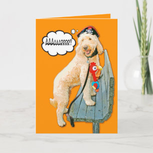 Cartão Pirata do Dia das Bruxas da história em quadrinho