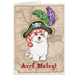 Cartão Pirata Maltês