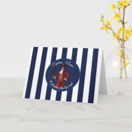 Cartão Pirata para Meninos