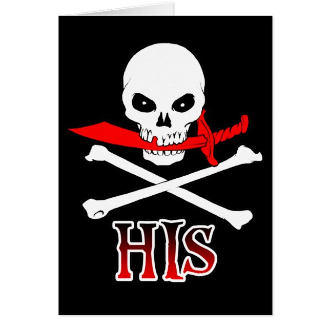 Cartão Pirata Seu (Frente)