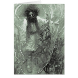 Cartão Piratas Antigos, Capitão Goldsack por Howard Pyle