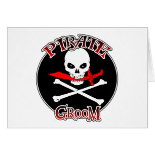 Cartão Pirate Groom