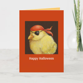 Cartão Pirate Peep Halloween