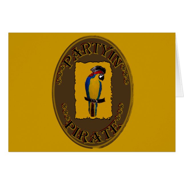 CARTÃO PIRATO DE PARTINA (Frente Horizontal)
