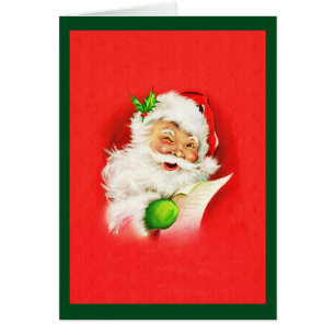 Cartão Pisc Papai Noel