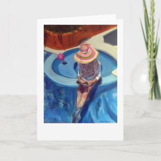 Cartão "Piscina #2" pela comida de Trina