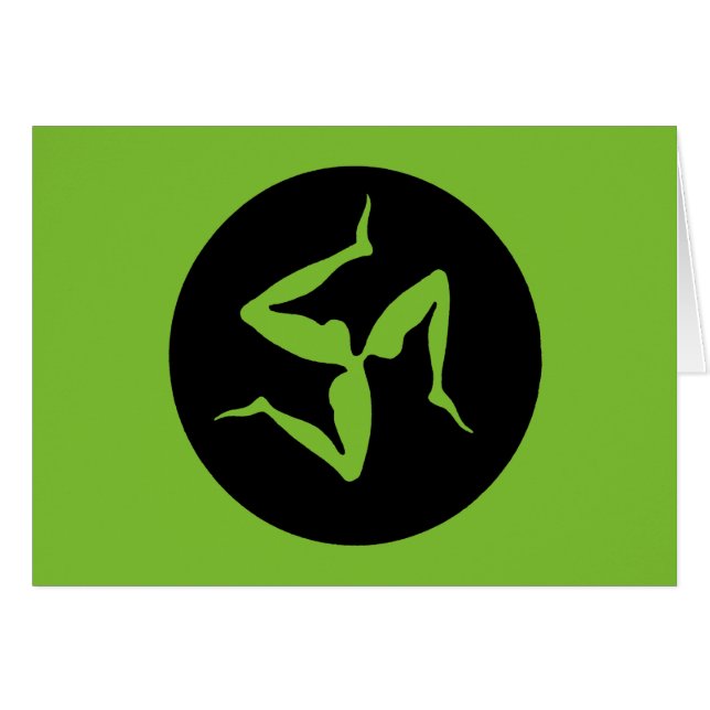 Cartão Piscina: Triskelion (Frente horizontal)