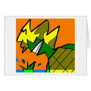 Cartão Pisco de peito vermelho da tartaruga