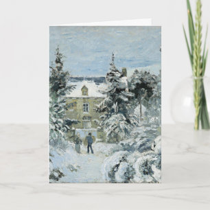 Cartão Pissarro - Casa de Piette em Montfoucault,