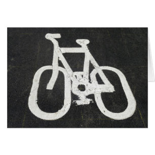 Cartão Pista de bicicleta - IV
