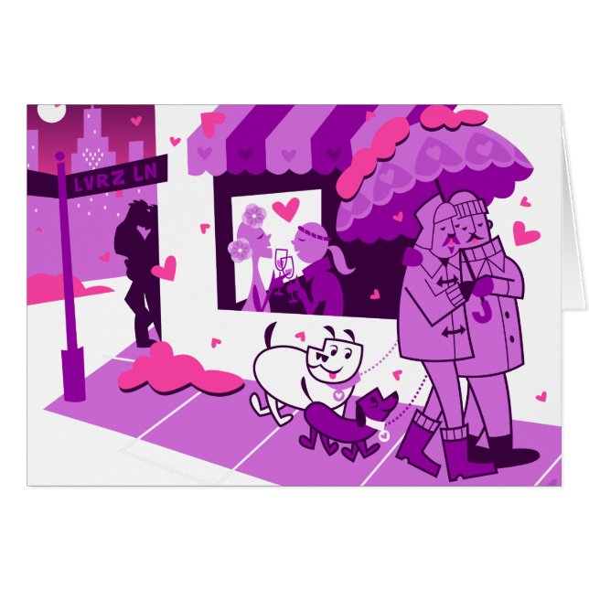 Cartão Pista dos amantes (Frente Horizontal)