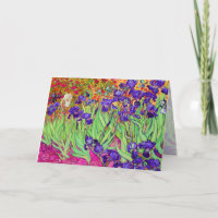 PixDezines van gogh iris/rua. réplica