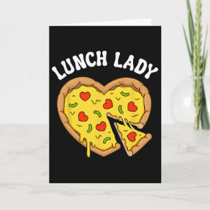 Cartão Pizza do Almoço Coração da Senhora da Cantina Func