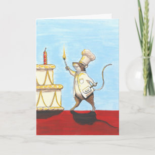 Cartão PJ McMouse Birthday Card