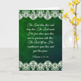 Cartão Placa 6:24-26