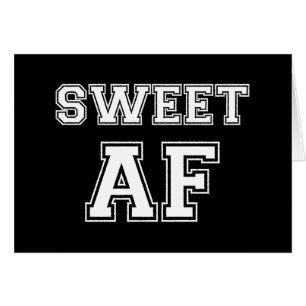 CARTÃO PLACA AF DOCE