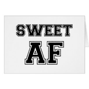 CARTÃO PLACA AF DOCE