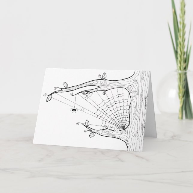 Cartão Placa aranha (Frente)